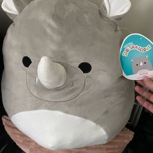 Irving Rhino Squishmallow 16 inch
